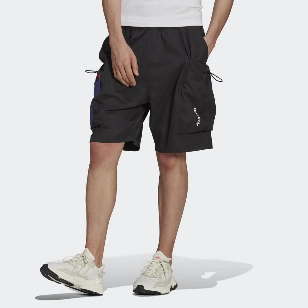 Adidas G Outdoor Black Cargo Shorts HA4740